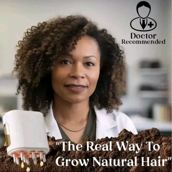 *:New Crown naturale Electric Scalp Massager Hair Oil Applicator Brush Red Light - Picture 5 of 16